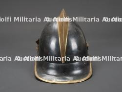 Allemagne, casque de sapeur-pompier d'une ville dont le nom commence par K. Germany, firefighter helmet from a town whose name begins with K. — miniature 5