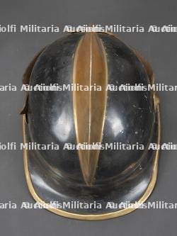 Allemagne, casque de sapeur-pompier d'une ville dont le nom commence par K. Germany, firefighter helmet from a town whose name begins with K. — miniature 6