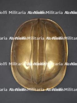 Allemagne, lot de deux casques de sapeurs-pompiers, dont un prussien. Germany, set of two firefighter helmets, including one Prussian example. — miniature 5
