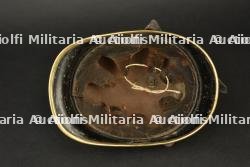 Allemagne, casque en tole de fanfare de sapeurs-pompiers. Germany, sheet-metal helmet from a firefighters' band. — photo 3