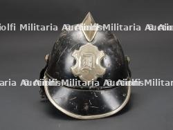 Allemagne ou Alsace, casque de sapeur-pompier. Germany or Alsace, firefighter helmet. — photo 3