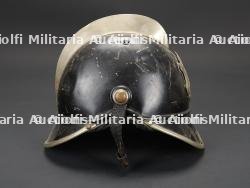 Allemagne ou Alsace, casque de sapeur-pompier. Germany or Alsace, firefighter helmet. — miniature 5