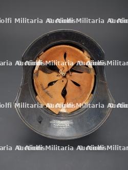 Allemagne, casque Luftschutz Gladiator M1938. Germany, Luftschutz Gladiator M1938 helmet. — miniature 7