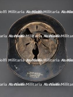 Allemagne, casque Luftschutz Gladiator M1938. Germany, Luftschutz Gladiator M1938 helmet. — miniature 8