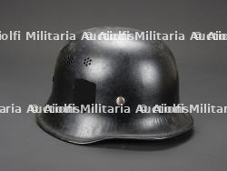 Allemagne, casque de sapeur-pompier modele 1934. Germany, model 1934 firefighter helmet. — miniature 2