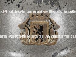 Allemagne, casque de sapeur-pompier de Berlin. Germany, Berlin firefighter helmet. — miniature 4