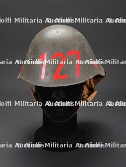 Allemagne de l'Est, casque de sapeur-pompier M1956. East Germany, M1956 firefighter helmet. — photo 3