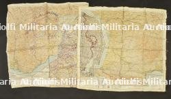 Cartes d'évasion en soie.