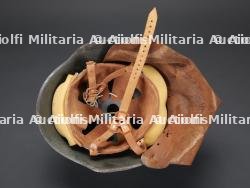 Allemagne de l'Est, casque de sapeur-pompier M1956. East Germany, M1956 firefighter helmet. — miniature 9