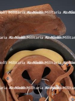 Allemagne de l'Est, casque de sapeur-pompier M1956. East Germany, M1956 firefighter helmet. — photo 12