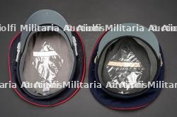 Allemagne et Danemark, lot de trois casquettes de pompiers. Germany and Denmark, set of three firefighter peaked caps. — photo 9