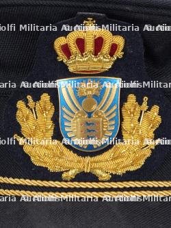 Allemagne et Danemark, lot de trois casquettes de pompiers. Germany and Denmark, set of three firefighter peaked caps. — photo 15