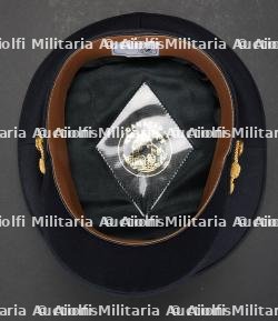 Allemagne et Danemark, lot de trois casquettes de pompiers. Germany and Denmark, set of three firefighter peaked caps. — miniature 17