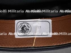 Allemagne et Danemark, lot de trois casquettes de pompiers. Germany and Denmark, set of three firefighter peaked caps. — miniature 18