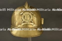 Alsace-Lorraine, casque des sapeurs-pompiers de Colmar. Alsace-Lorraine, Colmar firefighter helmet. — photo 1