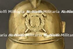 Alsace-Lorraine, casque des sapeurs-pompiers de Colmar. Alsace-Lorraine, Colmar firefighter helmet. — photo 7