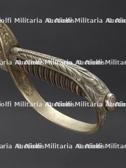 Alsace-Lorraine, sabre d'officier de pompiers. Alsace-Lorraine, fire officer's sabre. — miniature 7