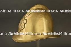 Alsace, casque de sapeur-pompier de Harskirchen. Alsace, Harskirchen firefighter helmet. — photo 6