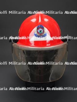 Australie, lot de deux casques de sapeurs-pompiers. Australia, set of two firefighter helmets. — miniature 3