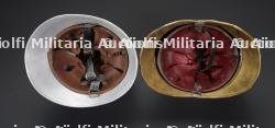 Autriche, lot de trois casques de sapeurs-pompiers. Austria, set of three firefighter helmets. — photo 8