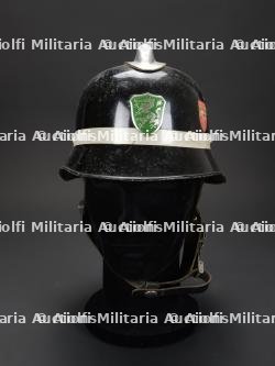 Autriche, lot de deux casques de sapeurs-pompiers des annees 1970-1980. Austria, set of two firefighter helmets from the 1970s–1980s. — photo 3