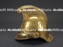 Belgique, casque de sapeur-pompier de la ville d'Arlon, vers 1860. Belgium, firefighter helmet from the town of Arlon, circa 1860. — miniature 5