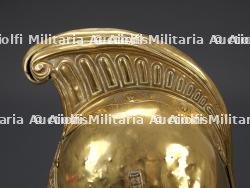 Belgique, casque de sapeur-pompier de la ville d'Arlon, vers 1860. Belgium, firefighter helmet from the town of Arlon, circa 1860. — miniature 7