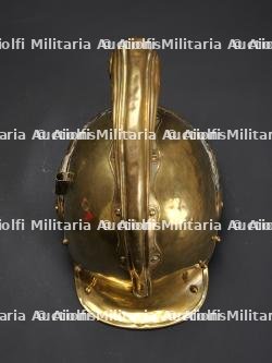 Belgique, casque de sapeur-pompier de la ville d'Arlon, vers 1860. Belgium, firefighter helmet from the town of Arlon, circa 1860. — miniature 8