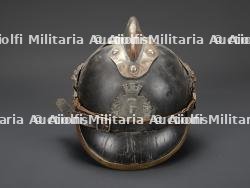 Belgique, casque de sapeur-pompier d'une ville dont le nom commence par G. Belgium, firefighter helmet from a town whose name begins with G. — miniature 3