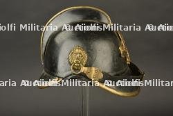 Belgique ou Allemagne, casque de sapeur-pompier. Belgium or Germany, firefighter helmet. — miniature 7