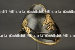 Belgique ou Allemagne, casque de sapeur-pompier. Belgium or Germany, firefighter helmet. — photo 8