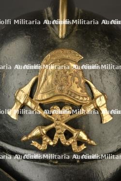Belgique ou Allemagne, casque de sapeur-pompier. Belgium or Germany, firefighter helmet. — photo 10
