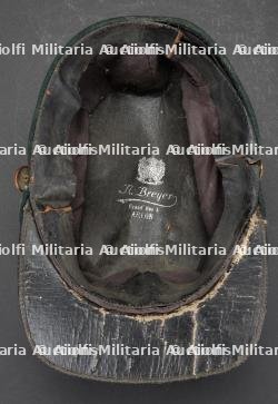 Belgique, kepi de sapeur-pompier, vers 1900-1910. Belgium, firefighter kepi, circa 1900–1910. — miniature 12
