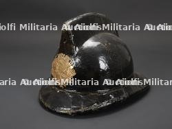 Belgique, casque de sapeur-pompier de Roeselare (Roulers). Belgium, firefighter helmet from Roeselare (Roulers). — photo 1