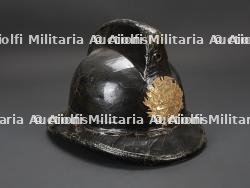 Belgique, casque de sapeur-pompier de Roeselare (Roulers). Belgium, firefighter helmet from Roeselare (Roulers). — photo 2