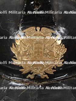 Belgique, casque de sapeur-pompier de Roeselare (Roulers). Belgium, firefighter helmet from Roeselare (Roulers). — photo 4