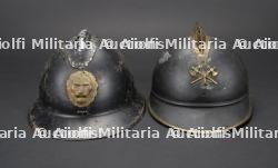 Belgique, lot de deux casques Adrian de sapeurs-pompiers. Belgium, set of two Adrian firefighter helmets. — miniature 4