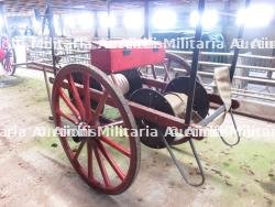 Belgique, charrette a bras de sapeurs-pompiers. Belgium, firefighter handcart. — miniature 3