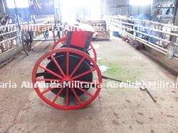 Belgique, charrette a bras Thirion de sapeurs-pompiers. Belgium, Thirion firefighter handcart. — photo 2
