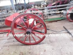 Belgique, charrette a bras de sapeurs-pompiers. Belgium, firefighter handcart.