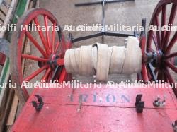 Belgique, charrette a bras de sapeurs-pompiers. Belgium, firefighter handcart. — miniature 3