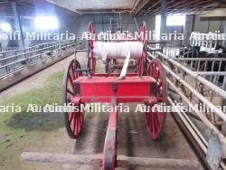 Belgique, charrette a bras de sapeurs-pompiers. Belgium, firefighter handcart. — miniature 3