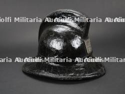Belgique, casque de sapeur-pompier d'Anderlecht. Belgium, Anderlecht firefighter helmet. — photo 2