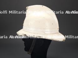 Belgique, casque de diacre ou d'aumonier des sapeurs-pompiers. Belgium, firefighter deacon's or chaplain's helmet. — miniature 5