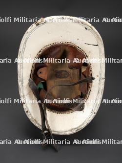 Belgique, casque de diacre ou d'aumonier des sapeurs-pompiers. Belgium, firefighter deacon's or chaplain's helmet. — miniature 8