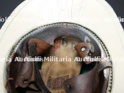 Belgique, casque de capitaine des sapeurs-pompiers de Bruxelles. Belgium, Brussels fire brigade captain's helmet. — photo 10
