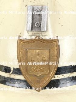 Belgique, lot de deux casques de sapeurs-pompiers de Liege. Belgium, set of two Liege firefighter helmets. — photo 5