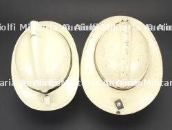 Belgique, lot de deux casques de sapeurs-pompiers de Liege. Belgium, set of two Liege firefighter helmets. — photo 10