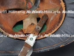 Belgique, lot de deux casques de sapeurs-pompiers de Liege. Belgium, set of two Liege firefighter helmets. — photo 13