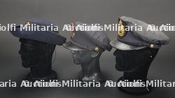 Belgique, lot de cinq coiffures de sapeurs-pompiers. Belgium, set of five firefighter headpieces. — miniature 11